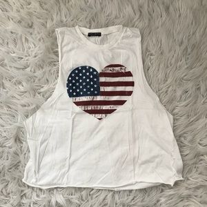 Brandy Melville White Tank
